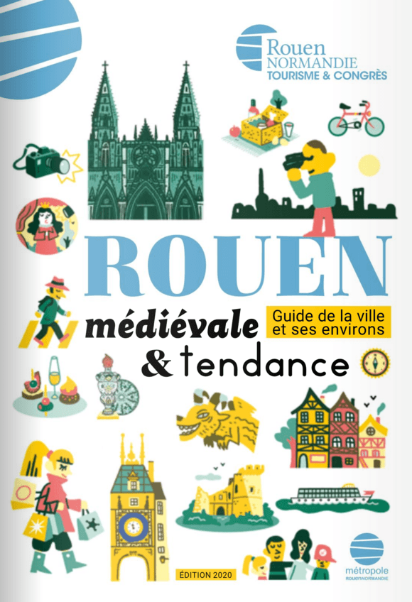 Plan De Rouen Et Carte De Son Centre Ville